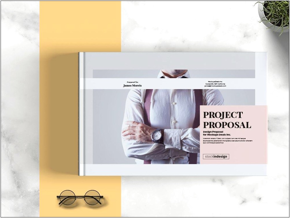 Free Graphic Design Proposal Template Indesign