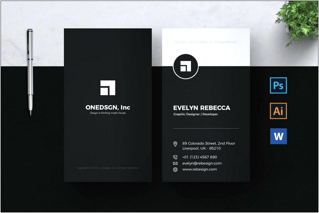 Free Graphic Design Templates For Business Cards