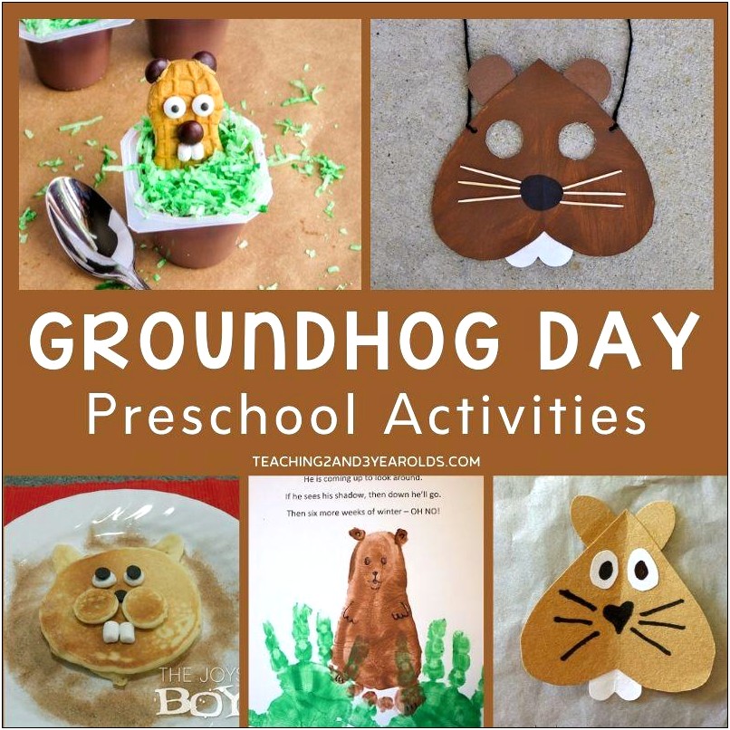 Free Groundhog Hat Template To Print For Elementary