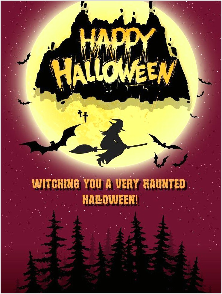 Free Halloween Flyer Templates For Word