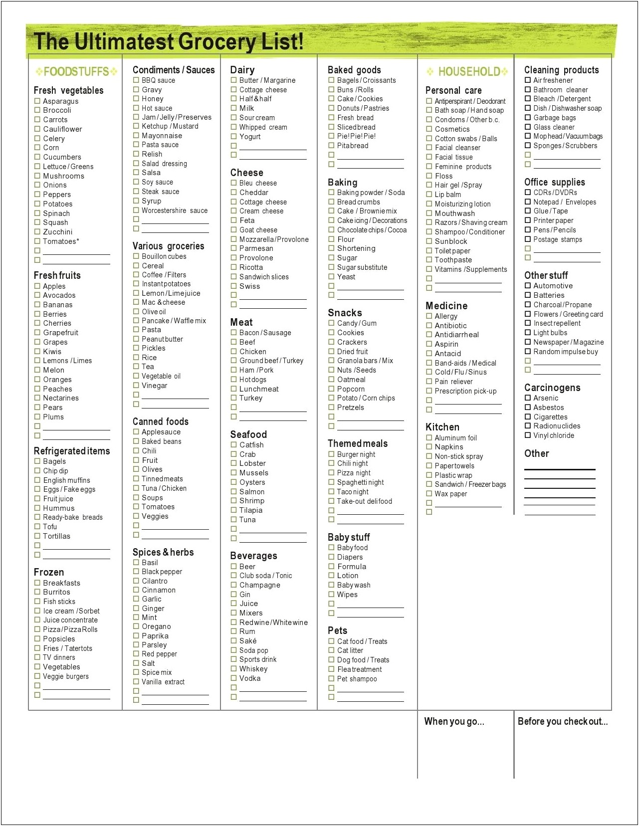 Free Homemade Soap Product List Template