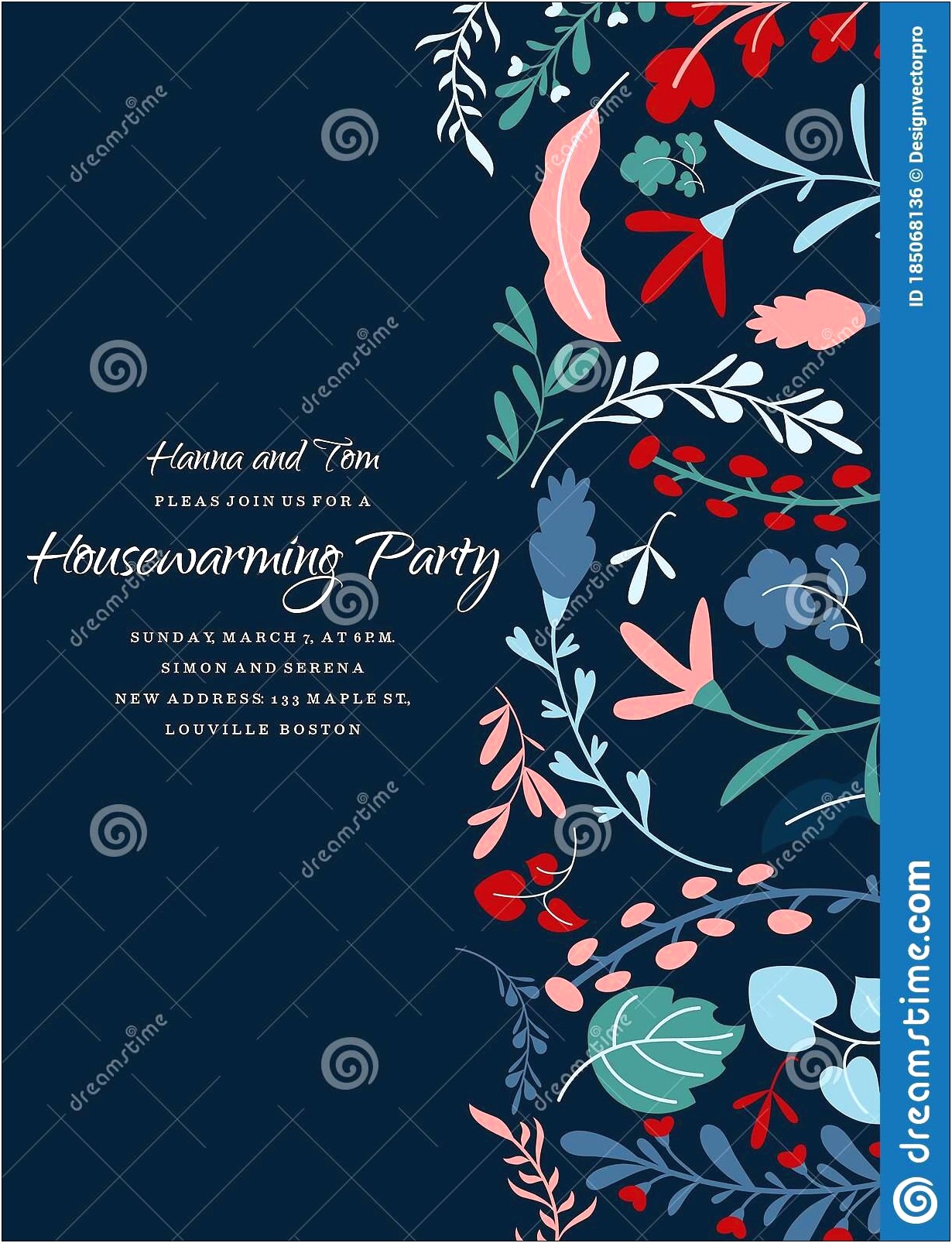 Free House Warming Ceremony Invitation Template