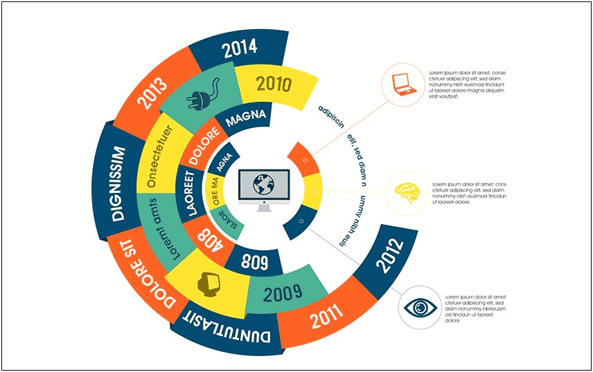 Free Infographic Pie Chart Template Illustrator