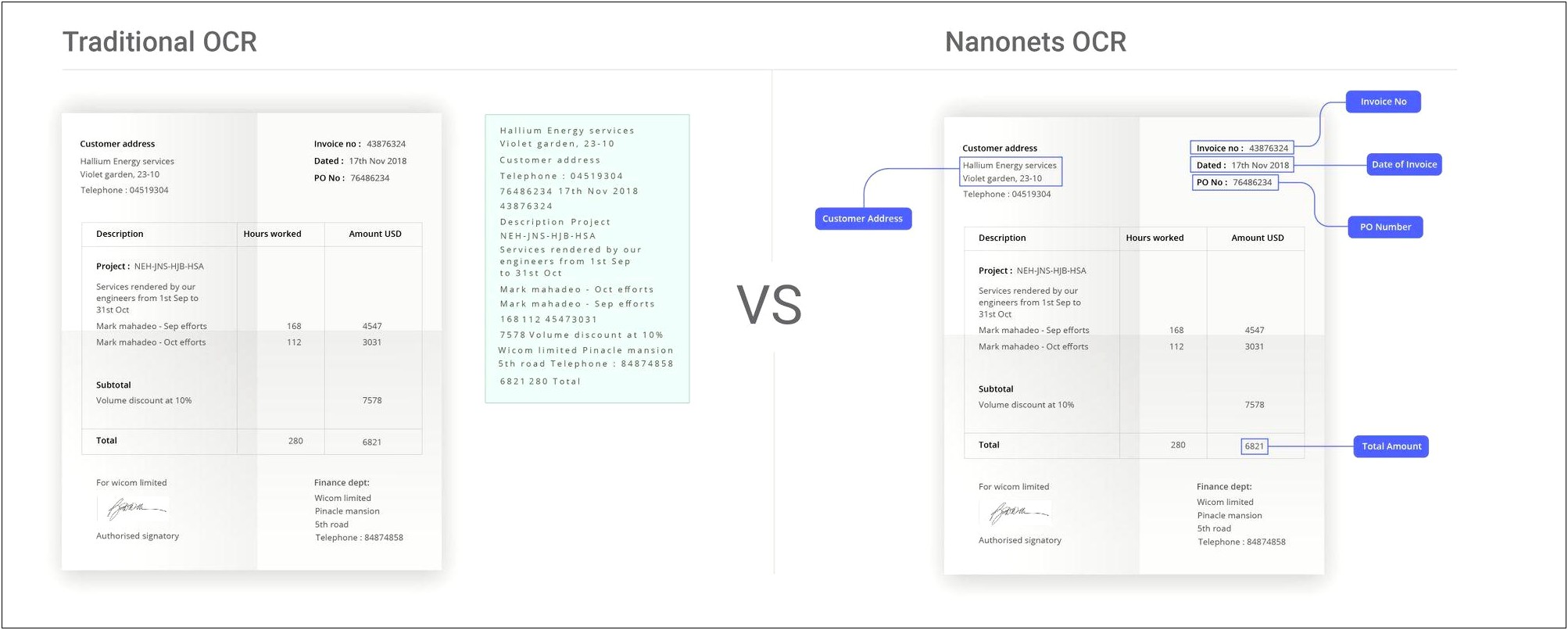 Free Invoice Template In Html With Auto Calculations