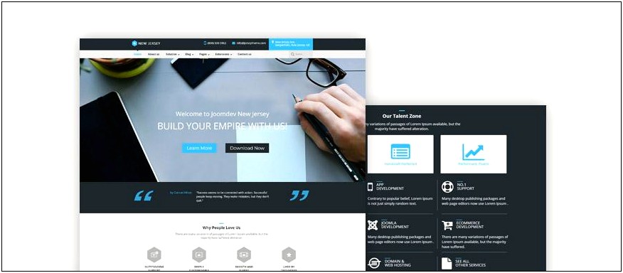 Free Joomla 1.5 Templates With Slider