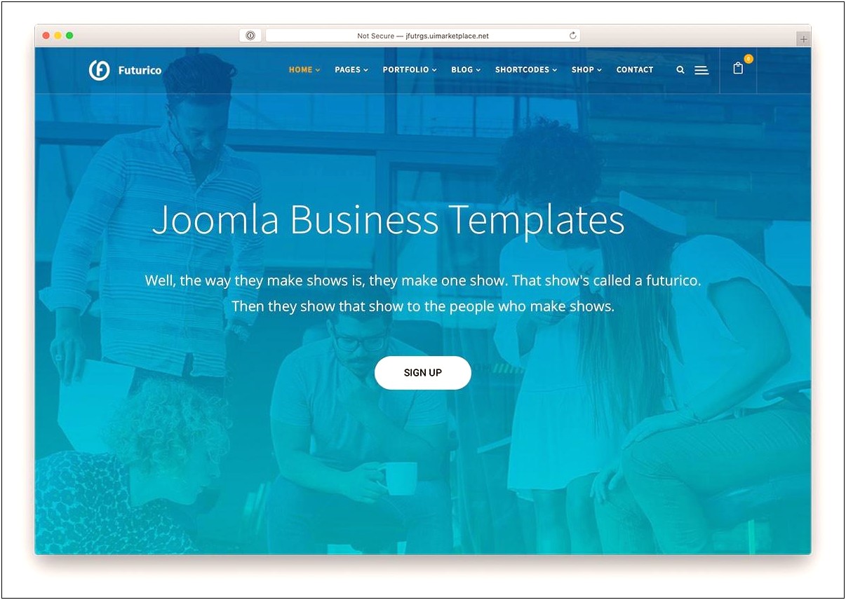 Free Joomla Login And Secure Page Templates