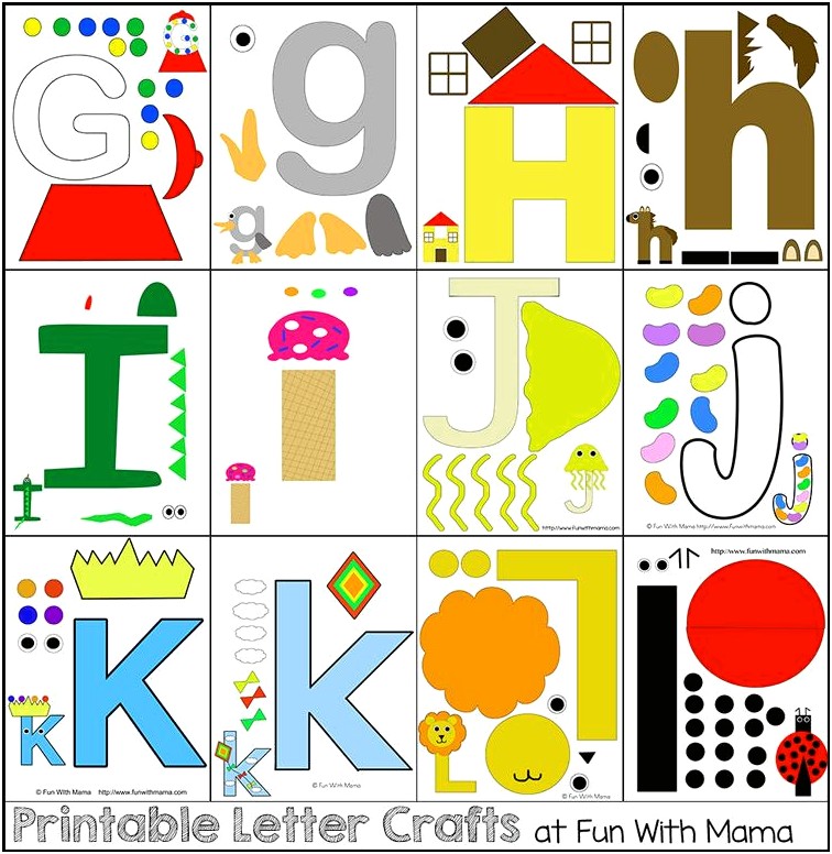 Free Letter Z Craft Template Pattern For Preschool