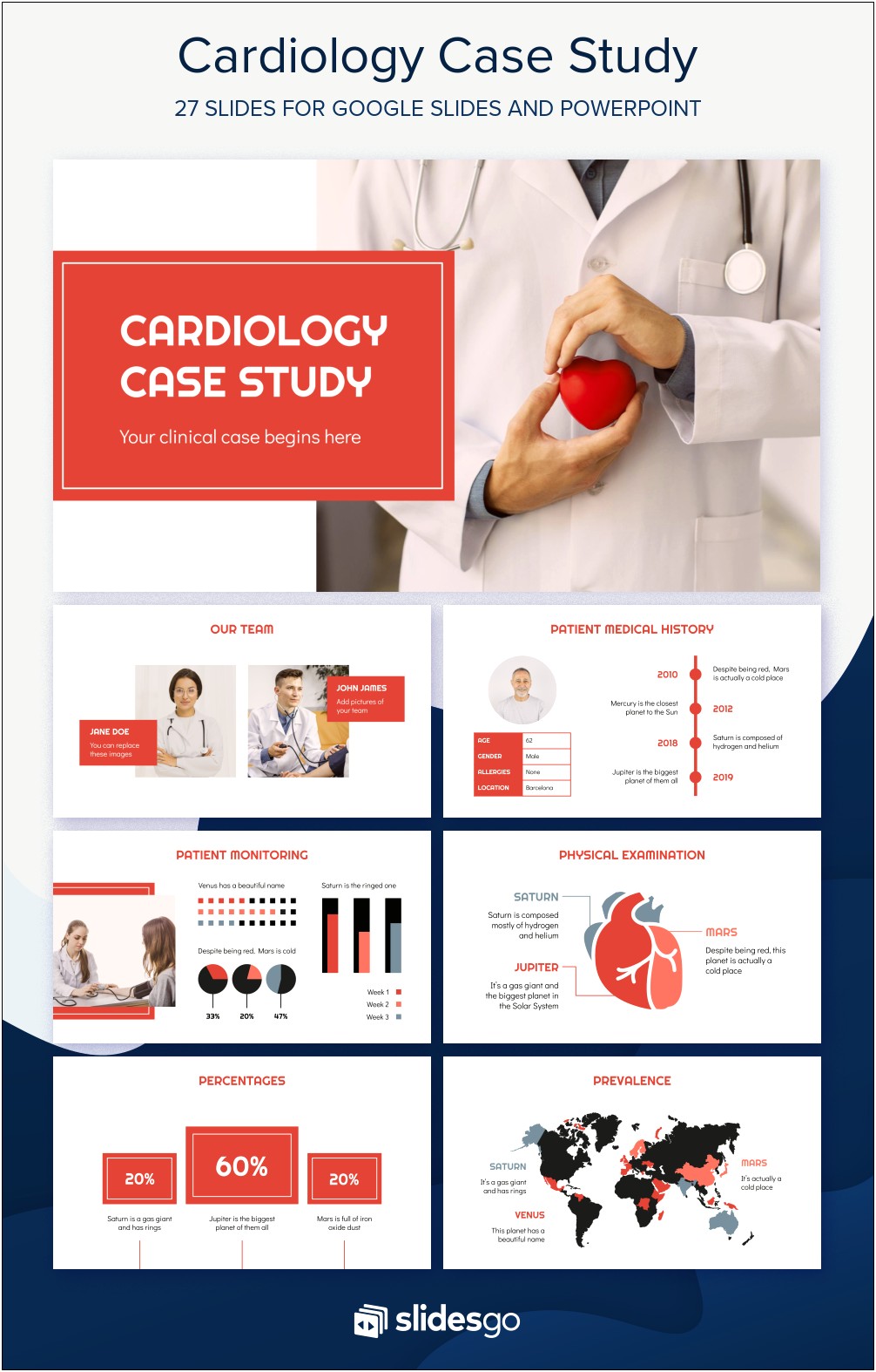 Free Medical Case Study Powerpoint Templates