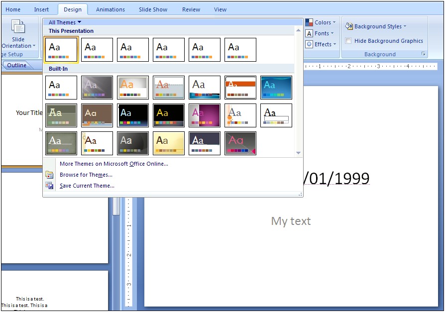 powerpoint templates free download 2007 microsoft office