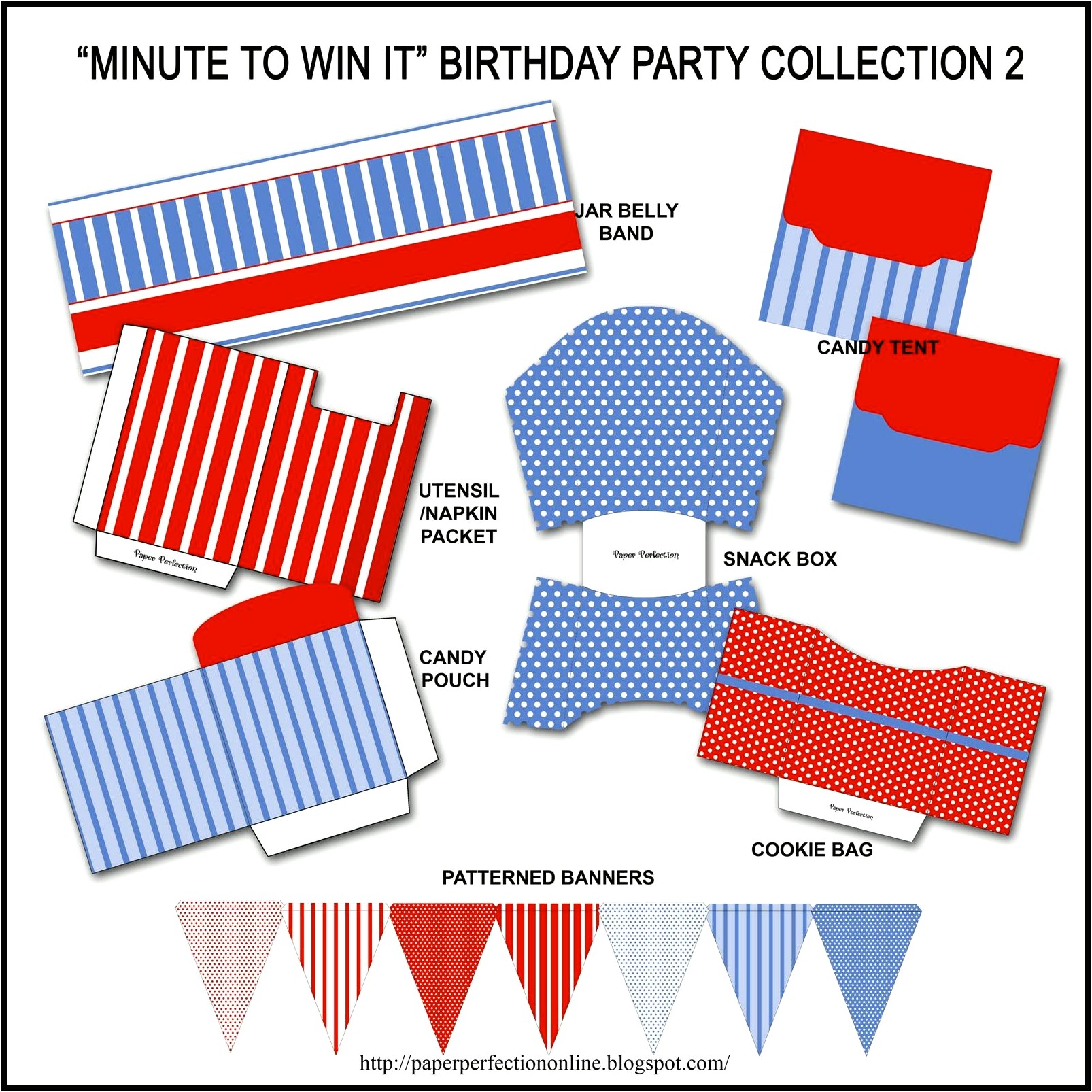 Free Minute To Win It Party Invitation Template