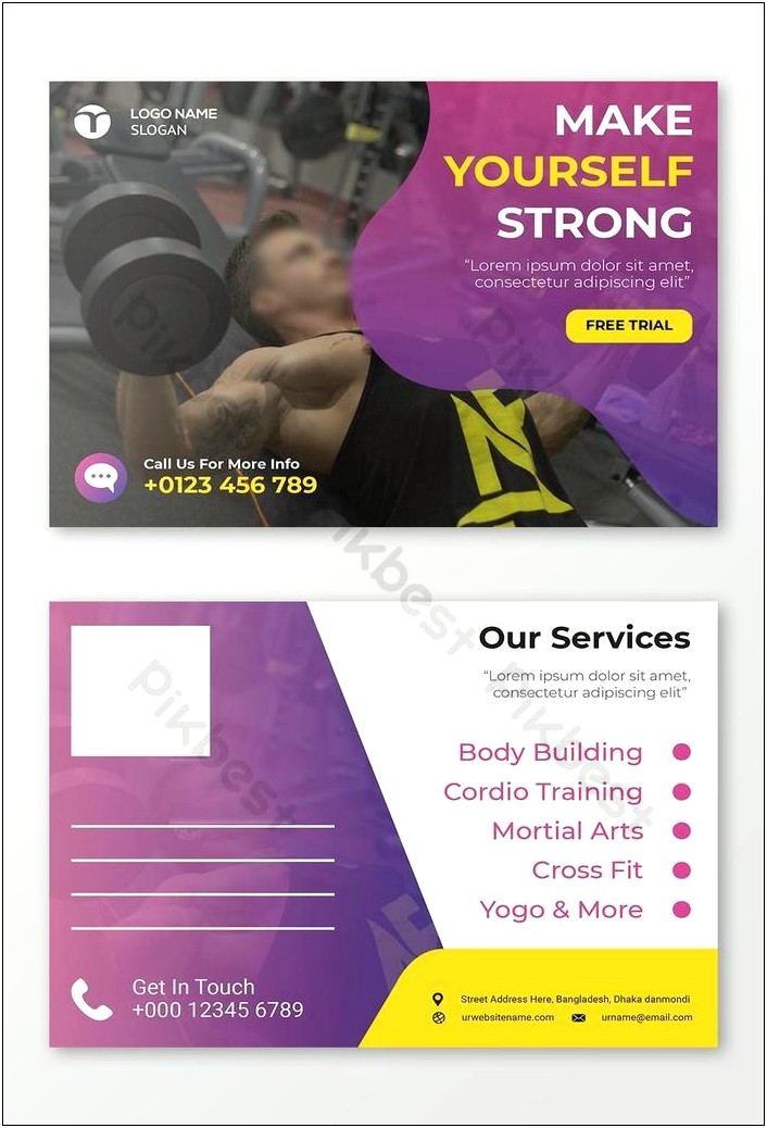 Free Month Gym Membership Email Template