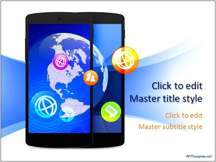 Free Ms Office Ppt Digital Template Phone
