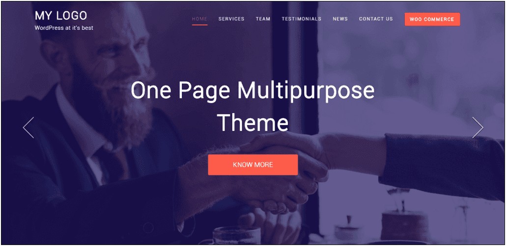 Free Multiuse Wordpress Template With Gallery