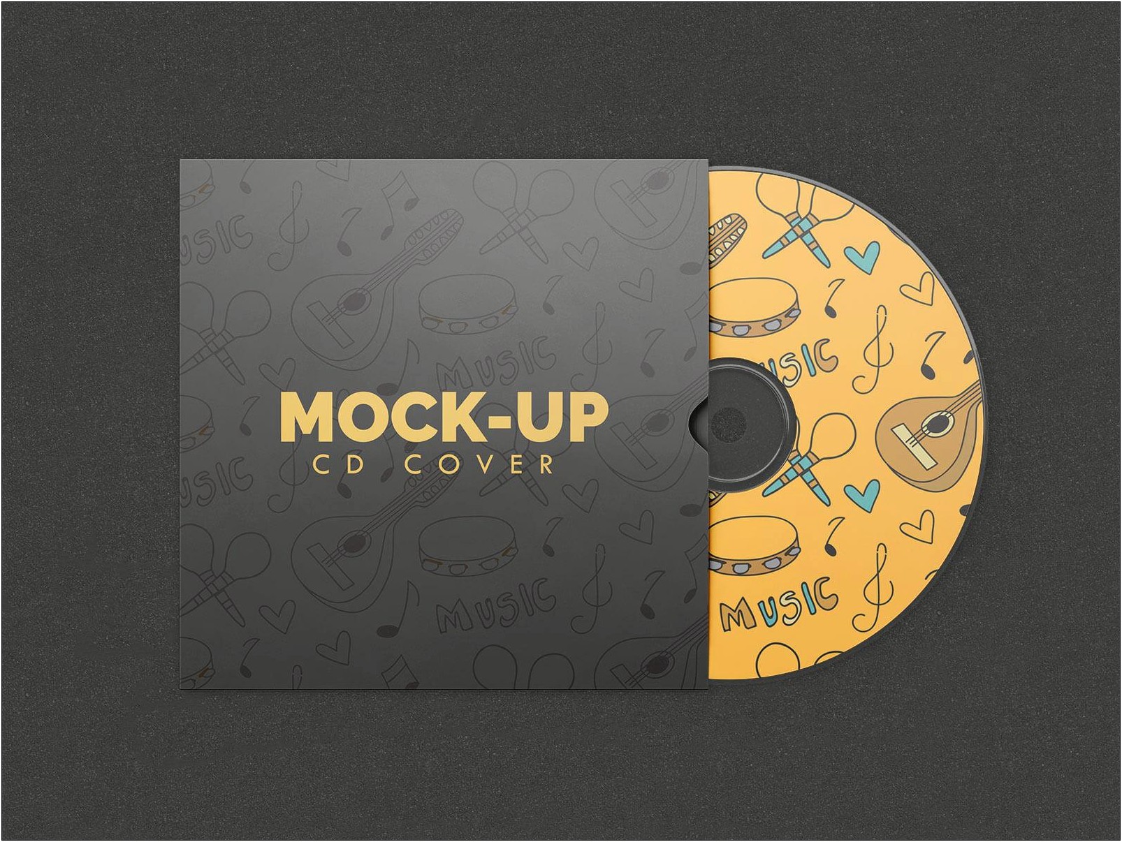 Free Music Cd Cover Design Template