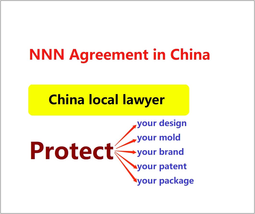 Free Mutural Nnn Agreement Template China