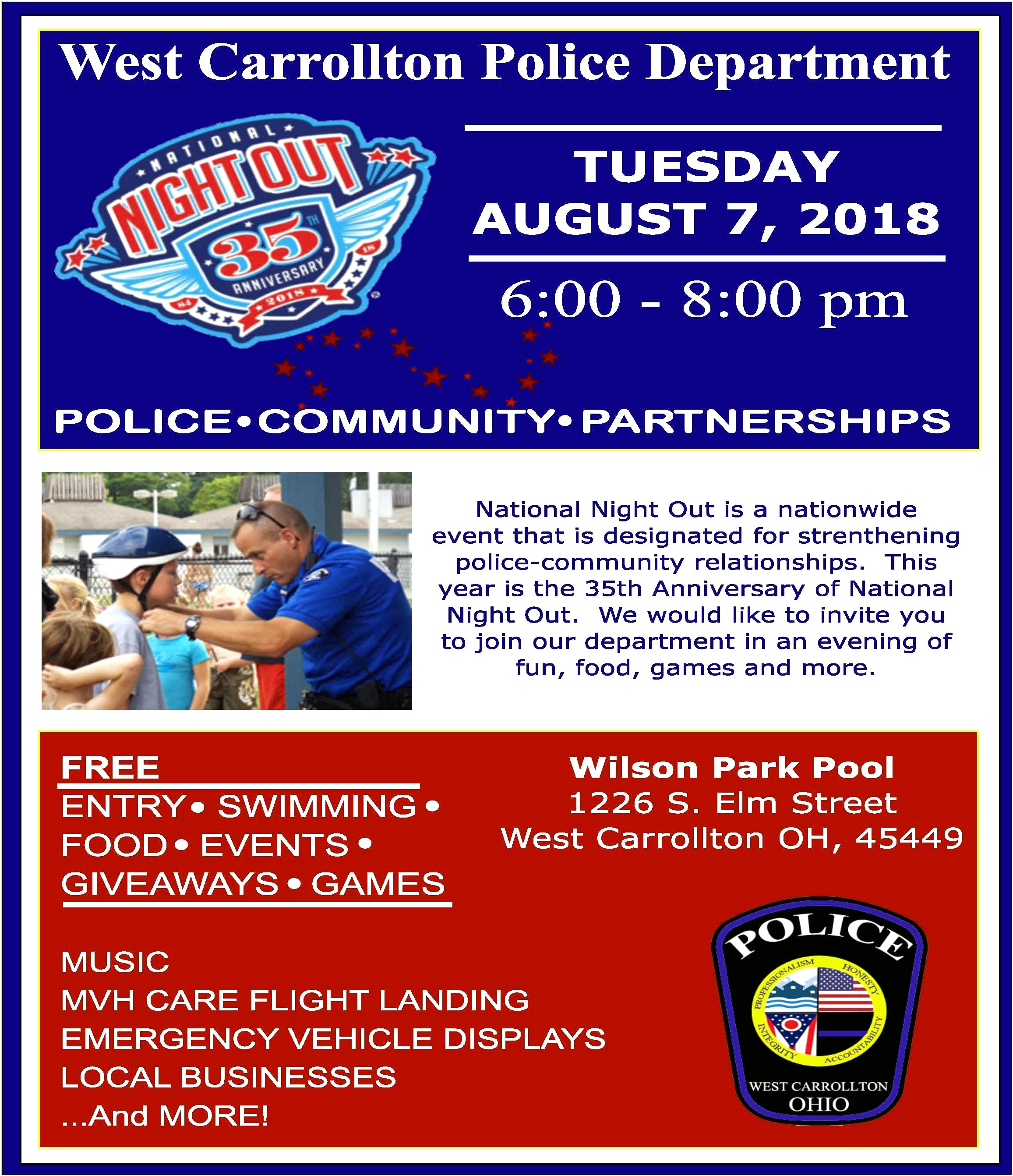 Free National Night Out Flyer Template