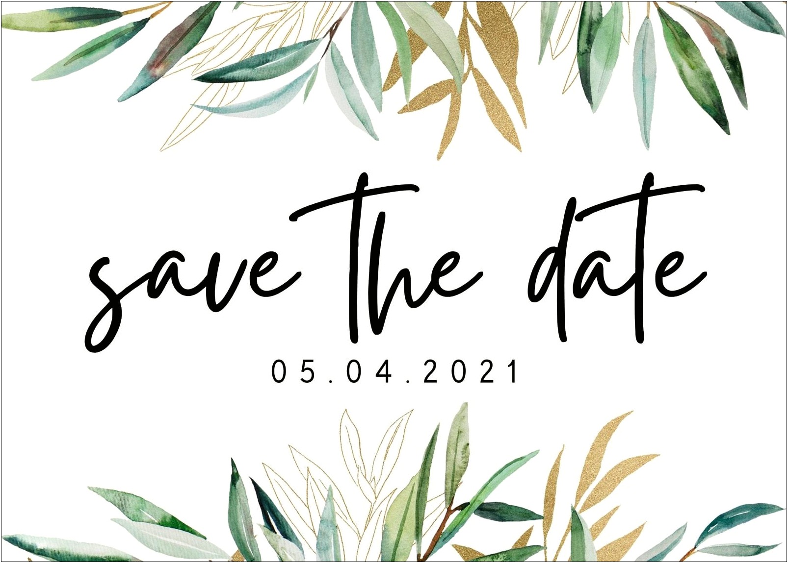 Free Online Email Save The Date Templates