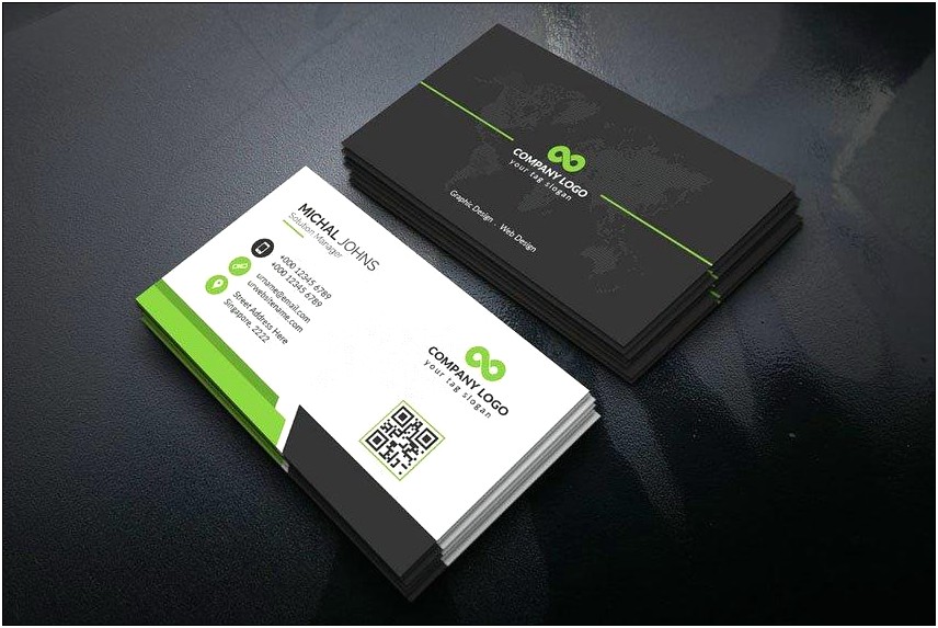 Free Online Upload Your Image Business Card Template
