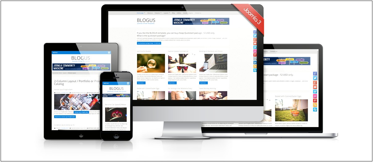 Free Open Source Joomla 2.5 Templates