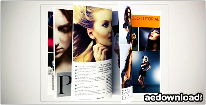 Free Page Turn After Effects Template