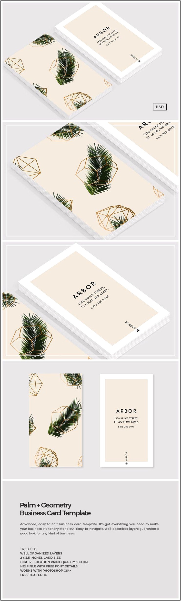 Free Palm Card Template For Works