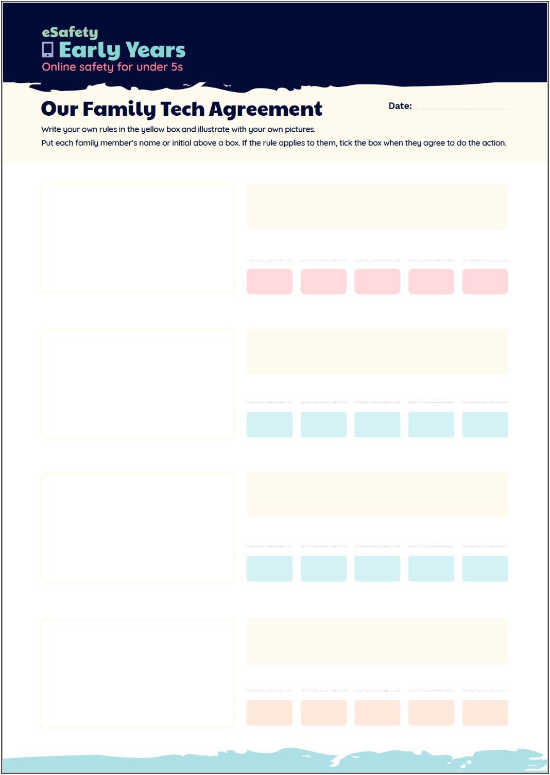 Free Parent Child Technology Contract Templates