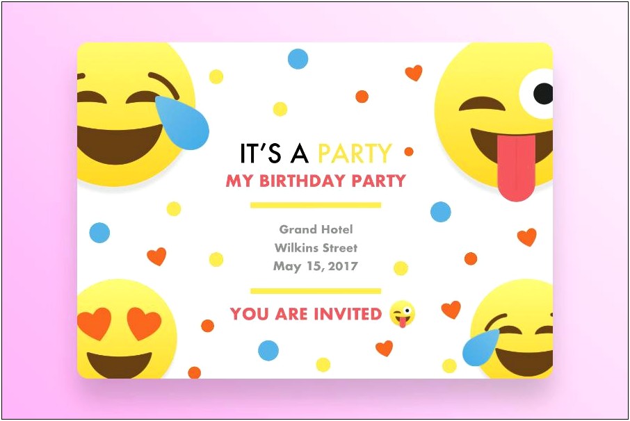Free Party Invitation Templates For Publisher