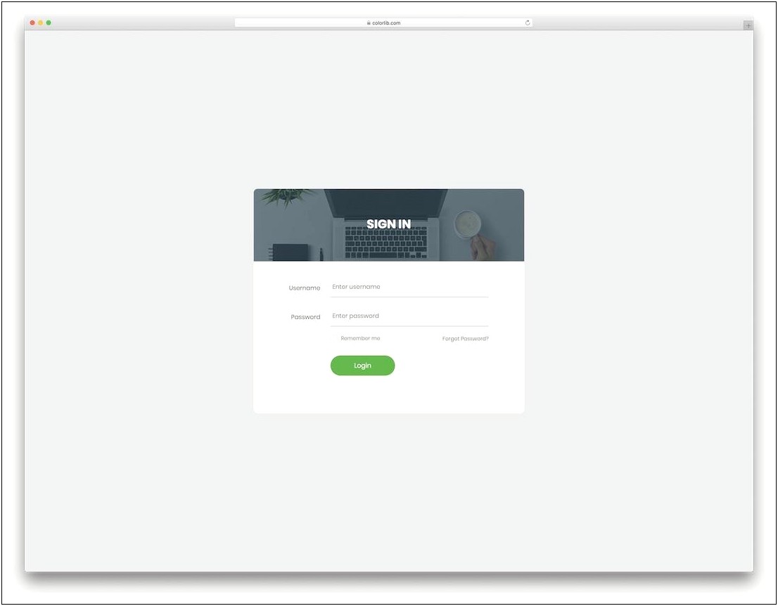 Free Php Web Templates With Login