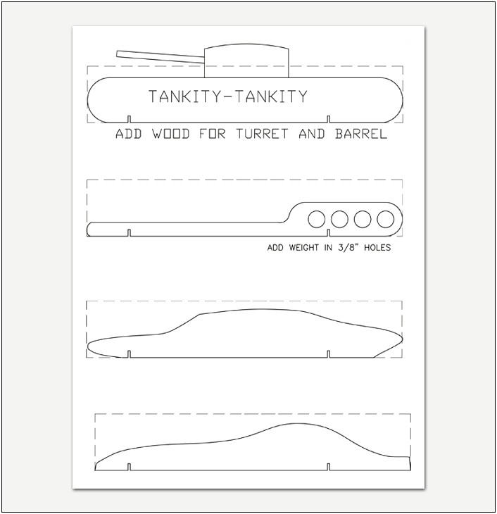 Free Pinewood Derby Pit Pass Templates