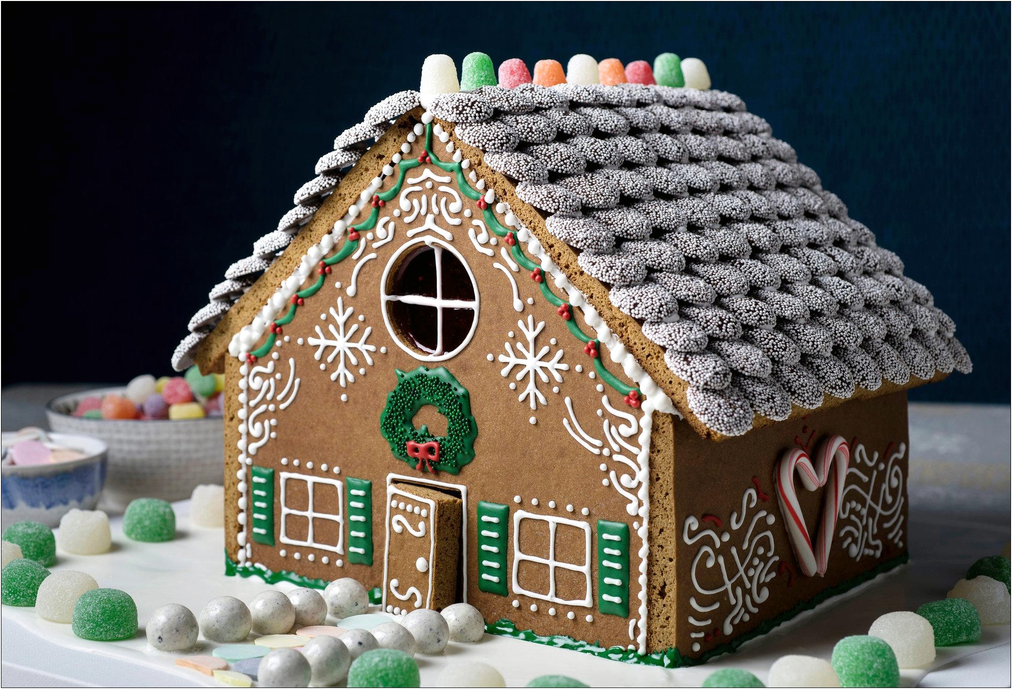 Free Plastic Canvas Gingerbread House Pattern Template