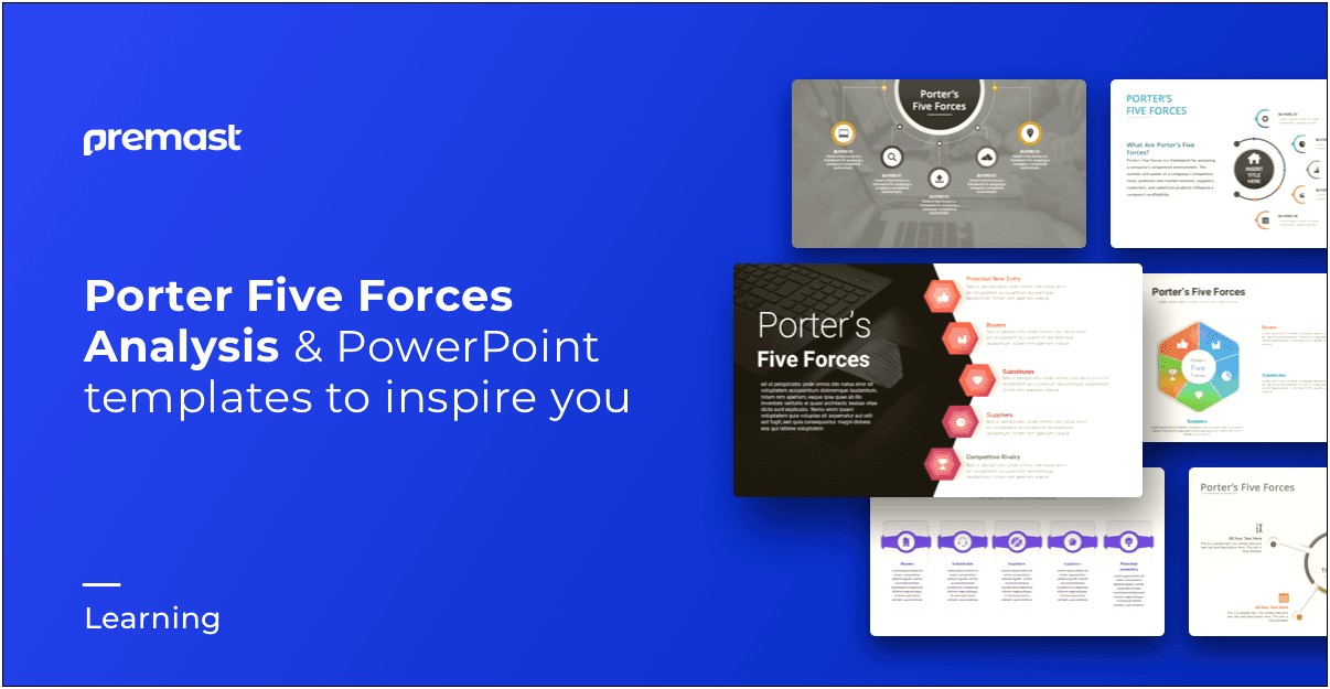 Free Porter's 5 Forces Template Ppt