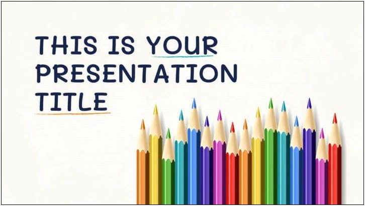 Free Powerpoint School Templates Download Children