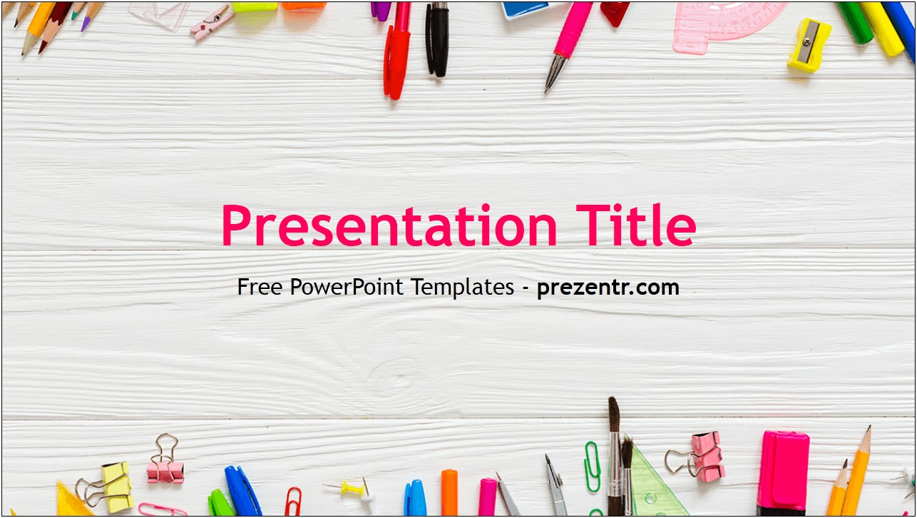 Free Powerpoint Templates Backgrounds For Education