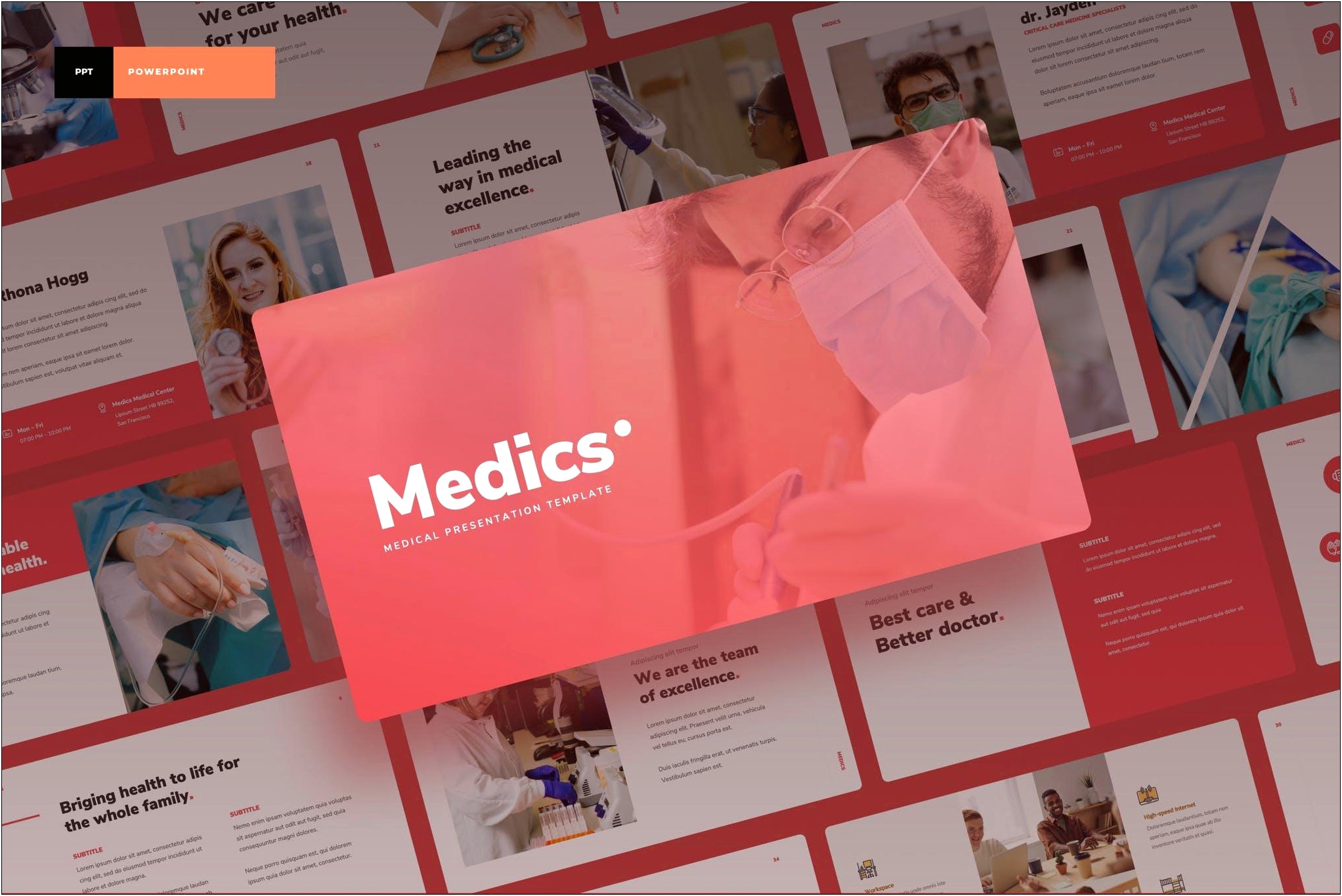 Free Powerpoint Templates For Medical Themes