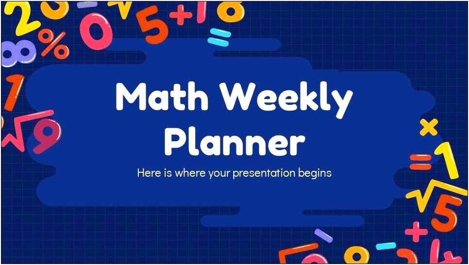 Free Powerpoint Templates For Teachers Math Templates : Resume