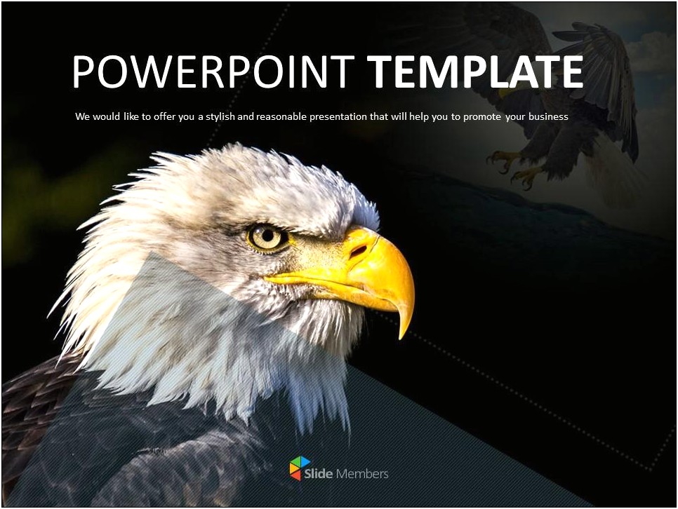 Free Powerpoint Templates With Mountains And Eagles