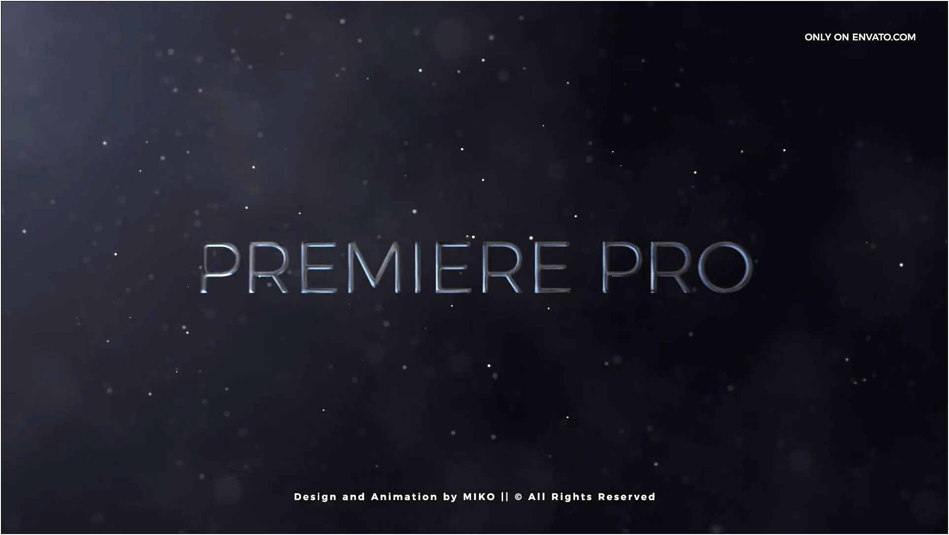 Free Premiere Pro Animated Title Templates