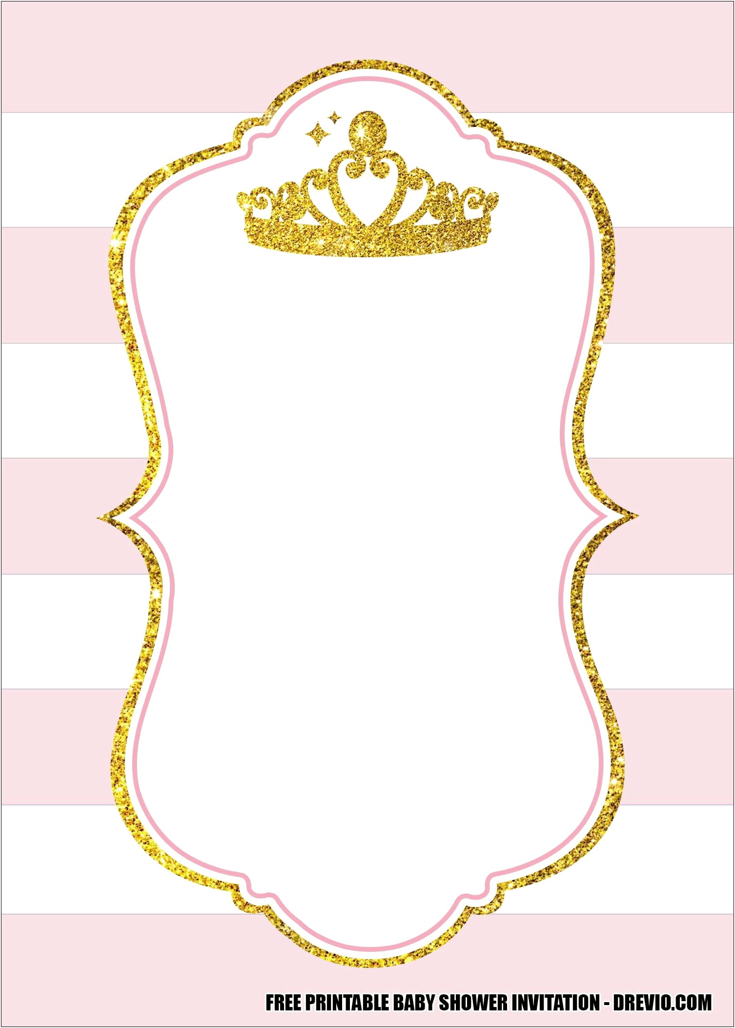 Free Princess Invitation Templates With Photo