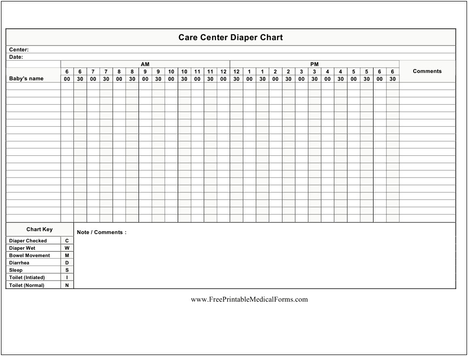 Free Printable 5 X 7 Template With Diaper