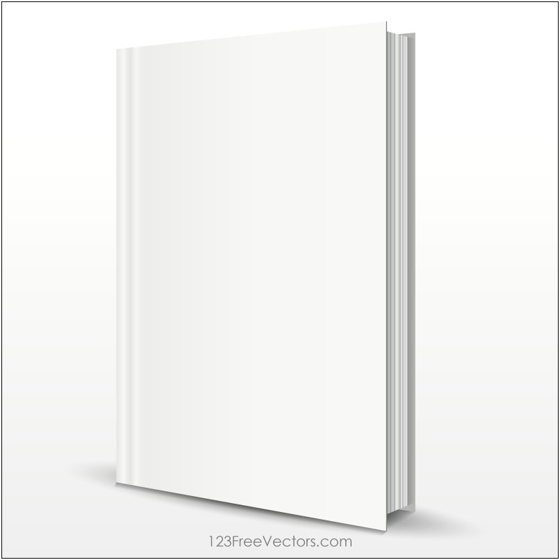 Free Printable Blank Book Cover Template