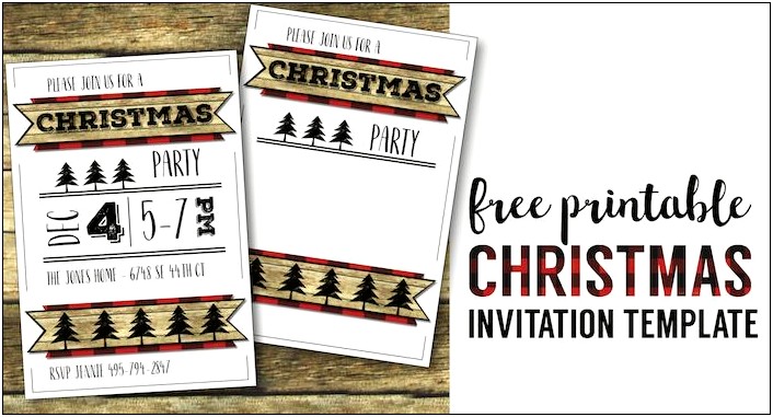 Free Printable Card And Inventations Templates