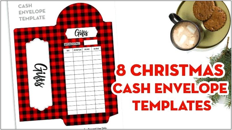 Free Printable Christmas Money Wallets Templates
