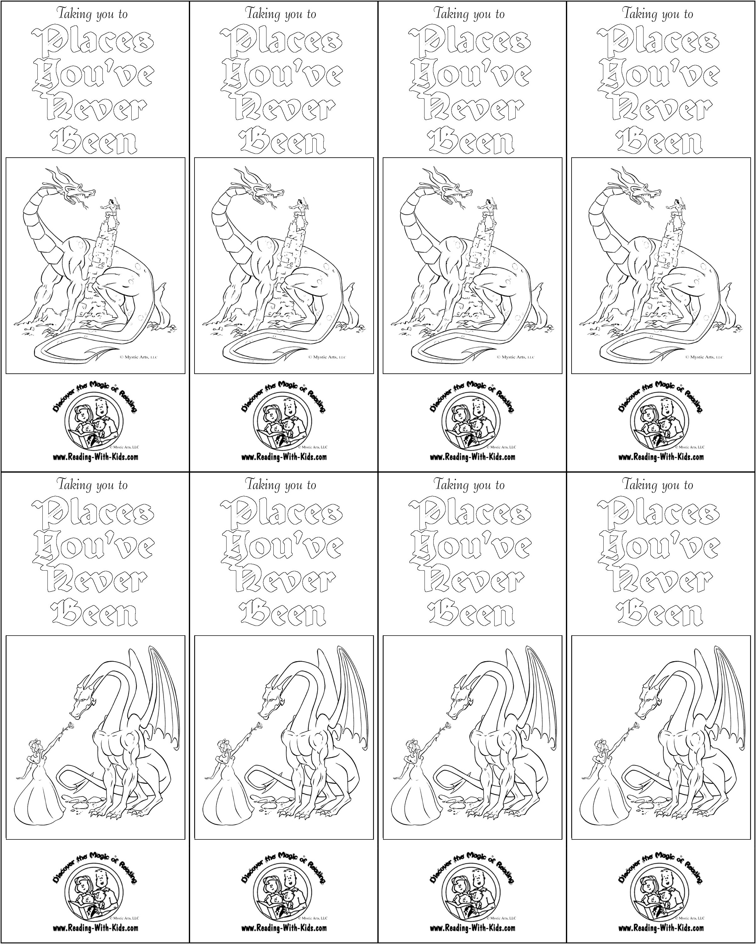 Free Printable Coloring Bookmarks Templates Winter