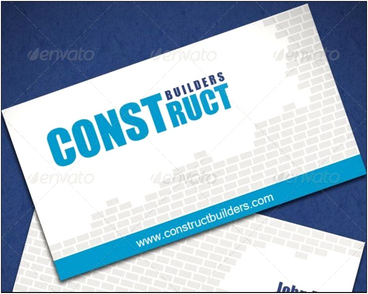 Free Printable Construction Business Card Templates