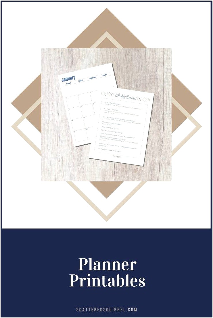 Free Printable Daily Planner Template 2018