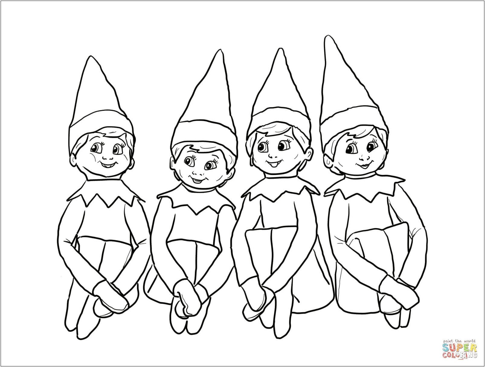 Free Printable Elf Template For Photo