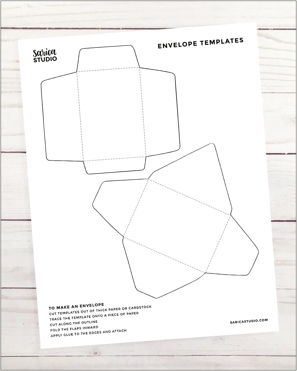 Free Printable Gift Card Envelope Template Templates : Resume Designs