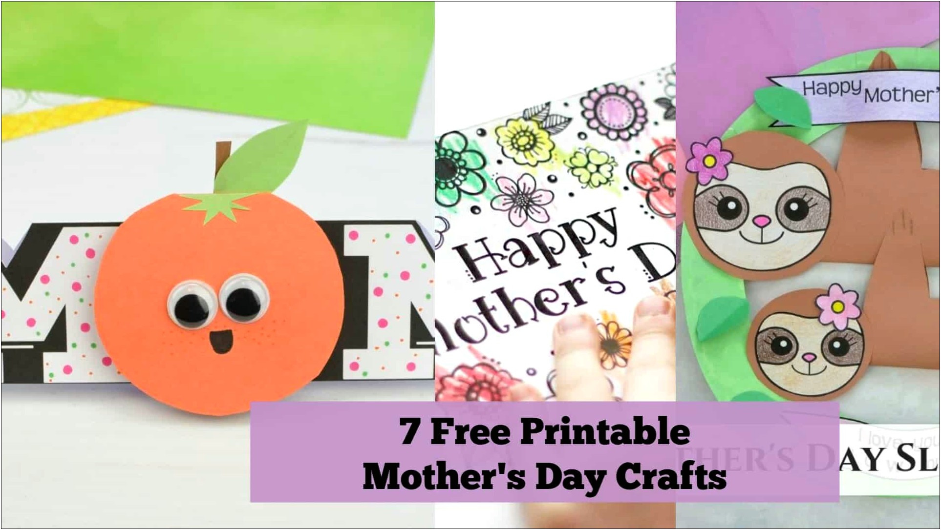 Free Printable Mother's Day 8x11 Templates