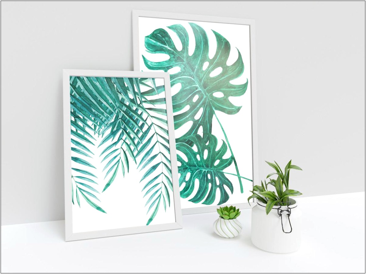 Free Printable Palm Leaf Template For Word