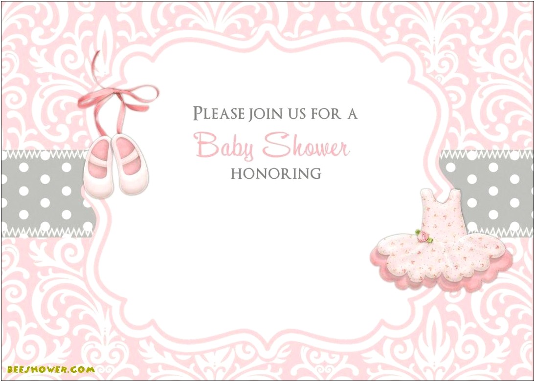 Free Printable Princess Baby Shower Invitations Templates